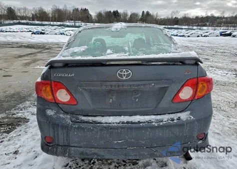 2009 Toyota Corolla Base из США, поврежденный, VIN 2T1BU40E39C094703